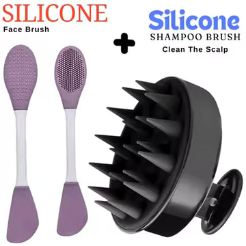 Silicone Shampoo Brush