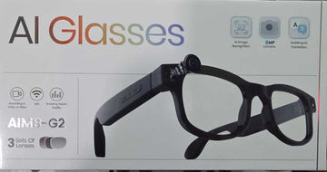AI Smart Glasses with 8MP Camera